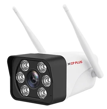 CP PLUS 3MP 4G Sim Card Supported Outdoor Smart Bullet Camera|Support RJ45 Port and 4G Sim Card | Two Way Talk |Full Colour Night Vision| Human Body Detection | SD Card (Up to 256 GB)